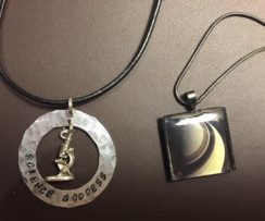 Nerdy Necklace Choices and a Nerdy Book List